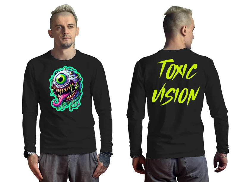 сублимационные футолки: TOXIC VISION